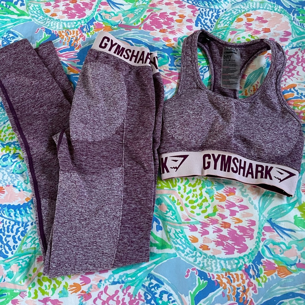 Gymshark two piece set XS
